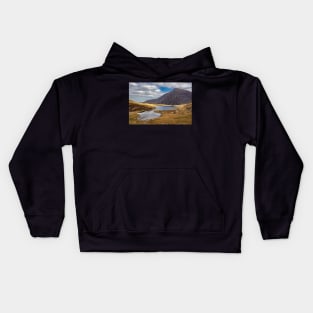 Pen yr Ole Wen and Llyn Idwal, Snowdonia National Park, Wales Kids Hoodie